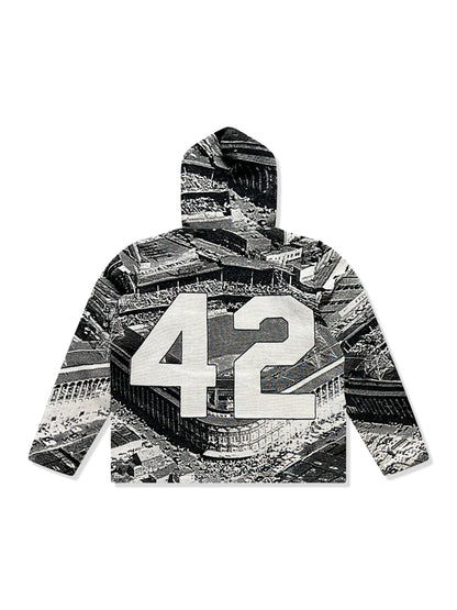 Jackie Robinson Tapestry Hoodie