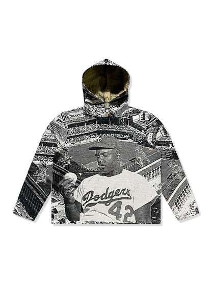 Jackie Robinson Tapestry Hoodie